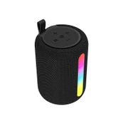 Polosmart PBS228 Işıklı Taşınabilir Kablosuz Bluetooth Speaker Hoparlör 1200 mAh Siyah - 2