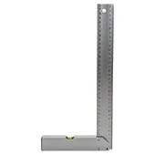 Fixonic B.H.D BHD00197 350mm/35cm Alüminyum L Marangoz Gönye/Su Terazili thumbnail 2