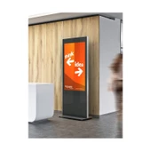 Cletech C01 55" Digital Signage Totem + iiYama LH5560UHS-B1AG Signage Monitör - 3