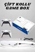 4K 3D HD Görüntü Kaliteli Kablosuz Çift Kollu 20.000 Oyunlu Retro Oyun Konsolu TV Box - 1