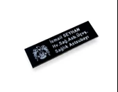 Yaka İsimliği - Hava Kuvvetleri Arkası Mıknatıslı isimlik - Sağlık Personeli İsimliği thumbnail 2