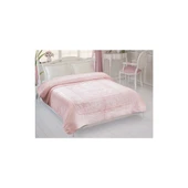 TAÇ FABİAN TEK KİŞİLİK POLYESTER BATTANİYE PUDRA - 1