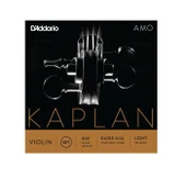 DADDARIO KA310L KEMAN TEL SETİ, KAPLAN AMO, 4/4, LIGHT - 1
