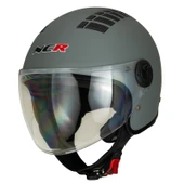 NCR KASK ÇENESİZ 230 ECE BELGELİ - NARDO GRİ - 1
