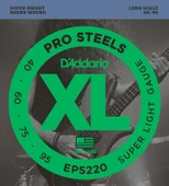 DADDARIO EPS220 BASS GİTAR TEL SETİ, XL, 40-95, LONG SCALE, PROSTEELS thumbnail 1