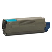 Oki C5550-43324443 Mavi Muadil Toner thumbnail 2
