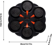 Duvar Boks Makinesi Müzikli Bluetooth Hoparlör Özellikli Led Işıklı Ritimli 9 Mod Seviye Ayarlı Box - 6