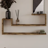 Ravi Dekoratif Duvar Rafı, Modern Kitaplık ve Raf Ünitesi - 1