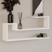 Ravi Dekoratif Duvar Rafı, Modern Kitaplık ve Raf Ünitesi - 2