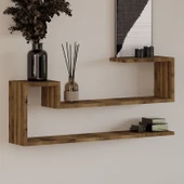 Ravi Dekoratif Duvar Rafı, Modern Kitaplık ve Raf Ünitesi - 2