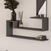 Ravi Dekoratif Duvar Rafı, Modern Kitaplık ve Raf Ünitesi - 3