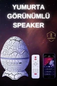 Dinozor Speaker Renk Değiştirme Projeksiyon Modu Bluetooth Hoparlör Gece Lambası - 2