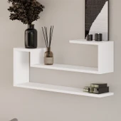 Ravi Dekoratif Duvar Rafı, Modern Kitaplık ve Raf Ünitesi - 3