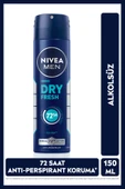 Nivea Men Erkek Sprey Deodorant Dry Fresh 150ml, 72 Saat Anti-perspirant Koruma, Ekstra Kuruluk - 1