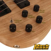 CORT AB4DLX AS OPN BASS GİTAR, ACTION (DELUX ), SWAMP ASH KASA - 3