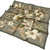 Armine E25Ka9414D01 81 Saf İpek Eşarp - 2