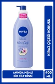 Nivea Değerli Yağlar Içeren Nemlendirici Vücut Losyonu 400ml, Kiraz Çiçeği, Jojoba Yağı, Kuru Cilt Tipleri - 1