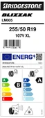 Brıdgestone 255/50R19 107V Xl M+S Sfm Blızzak Lm005 (4X4-Suv) Kış Lastiği (Üretim Yılı:2023) thumbnail 4