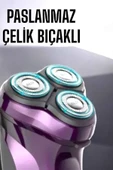 Profesyonel Şarjlı Saç ve Sakal Tıraş Makinesi Hassas Kesim - 1