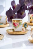Acar Caviar Yeşil 6'lı Kahve Fincan Takımı SHP-07190 - 2
