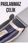 Profesyonel Şarjlı Saç ve Sakal Traş Makinesi Kolay Kullanım thumbnail 1