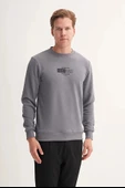 Cazador Slim Fit Mevsimlik 3 İplik Pamuk Karışımlı Sweatshirt-54160 thumbnail 2