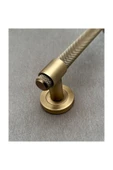 Punch Zamak A213 Mat Antik Sarı Çekme Kol Sürgülü Kapı Çekme Kolu 25 Cm 1 Adet thumbnail 3
