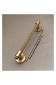 Punch Zamak A213 Mat Antik Sarı Çekme Kol Sürgülü Kapı Çekme Kolu 25 Cm 1 Adet thumbnail 2