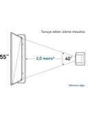 Strong ML55EW8000F 55’’ 140 Ekran Uydu Alıcılı 4K Ultra HD DLED TV - 4