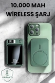 Pratik ve Taşınabilir 10.000 mAh Wireless Powerbank Hızlı Şarj Avantajı - 2