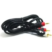 Kablo Aux 3.5mm Stereo 2rca Gold 1.5 M thumbnail 2