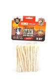 Köpek Kemiği - WHITE Twisted Stick (Beyaz Burgu Çubuk) M - 50 ADET - 1