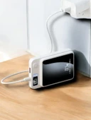 22.5W Magsafe Kablosuz Şarjlı Powerbank Dijital Ekran ve Hızlı Şarj thumbnail 5