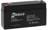 Orbus ORB-613 6 Volt 1.3 Amper Bakımsız Kuru Akü (98x25x52mm) - 1