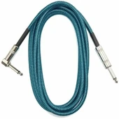 GİTAR KABLO GÜRÜLTÜSÜZ (NOISLESS) 3M MAVİ - 1