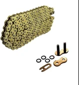 Kuba Superlight 125 cc Oringli Gold Teker Zinciri 428-136 Bakla(Uzun Zincir) Supermoto - 1