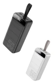 50.000 Mah Powerbank Turbo Hızlı Led Göstergeli Android İOS Uyumlu Taşınabilir Askılı - 5