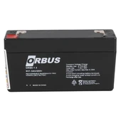 Orbus ORB-613 6 Volt 1.3 Amper Bakımsız Kuru Akü (98x25x52mm) - 3