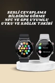 Akıllı Saat Çoklu Kordon Seçeneği Amoled Ekran Çok Fonksiyonlu Bluetooth Bağlantılı thumbnail 2