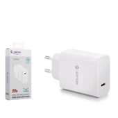 Genax GNX055 Type-C Pd Şarj Adaptörü Gan 55W Beyaz - 1