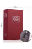 Kitap Görünümlü Gizli Kasa Büyük Boy Anahtarlı Kilitli Para Kasası - 4