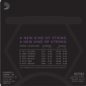 DADDARIO NYXL1149 ELEKTRO GİTAR TEL SETİ, 11-49, MEDIUM - 3