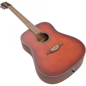 Madison MAG-41M-TRD Trans Red Akustik Gitar - 5