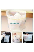 20 li Su Geçirmez Araba Çöp Poşeti Yapışkanlı Araç İçi Kusmuk Torbası Ev Ofis Kamp Oto Aksesuar thumbnail 3