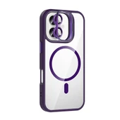 iPhone 17 Kılıf Remim Magsafe Lensli Kamera Standlı Kapak - 6