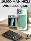 iOS Uyumlu 22.5W Hızlı Şarj Magsafe Powerbank Dijital Göstergeli 10.000 mAh - 1