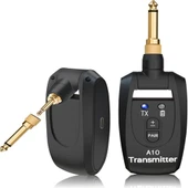 Anunnaki A10 Kablosuz Gitar Vericisi 2.4GHz 6,35mm ve 3,5mm Jak, 250 Derece Döner Fiş thumbnail 6