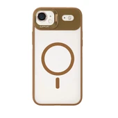 iPhone 17 Air Kılıf Remim Magsafe Lensli Kamera Standlı Kapak - 9