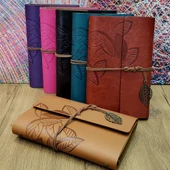 Yaprak Desenli Hatıra Defteri - 1