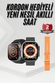 Akıllı Saat Sağlık Takibi Kalp Atışı Adımsayar Ultra Yeni Nesil nefes Egzersizi - 1